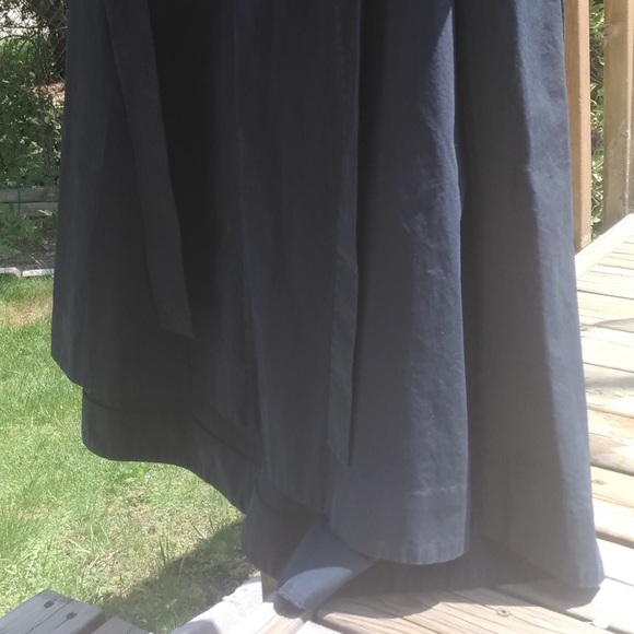 COS Navy Side Tie Midi (32) - Picture 2 of 6